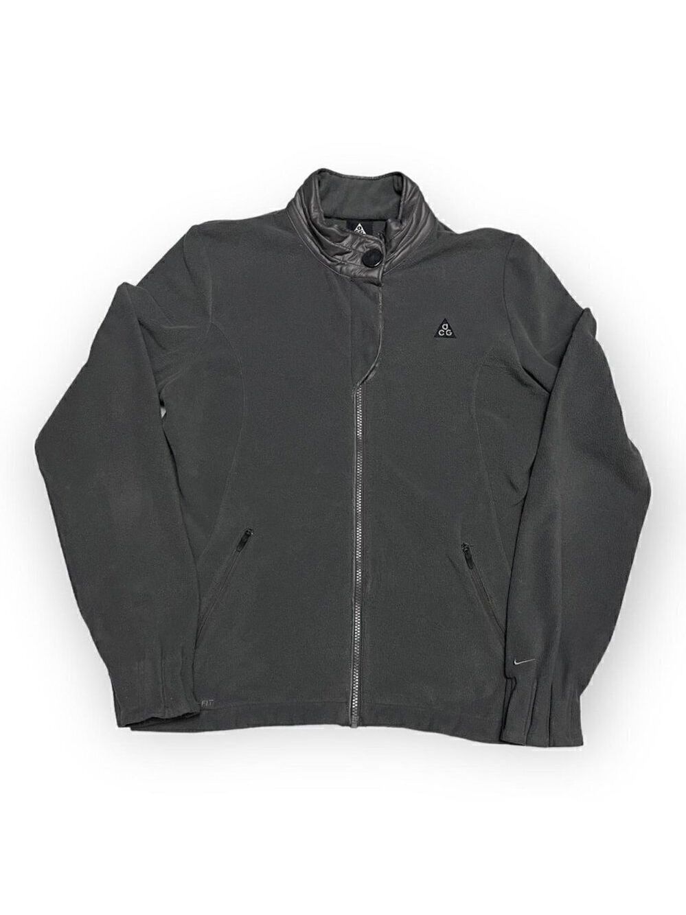 Nike ACG Vintage Y2K Retro Fleece ThermaFit Designer Outdoor Jacket - Womens M